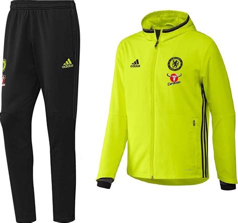 adidas chelsea fc trainingspak heren 2016-2017 geel